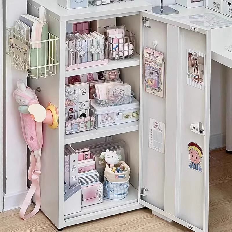 ドーパミンデスク引き出し型収納キャビネット収納キャビネット学生本棚文具パスワードロック付きデスクトップ直販|undefined