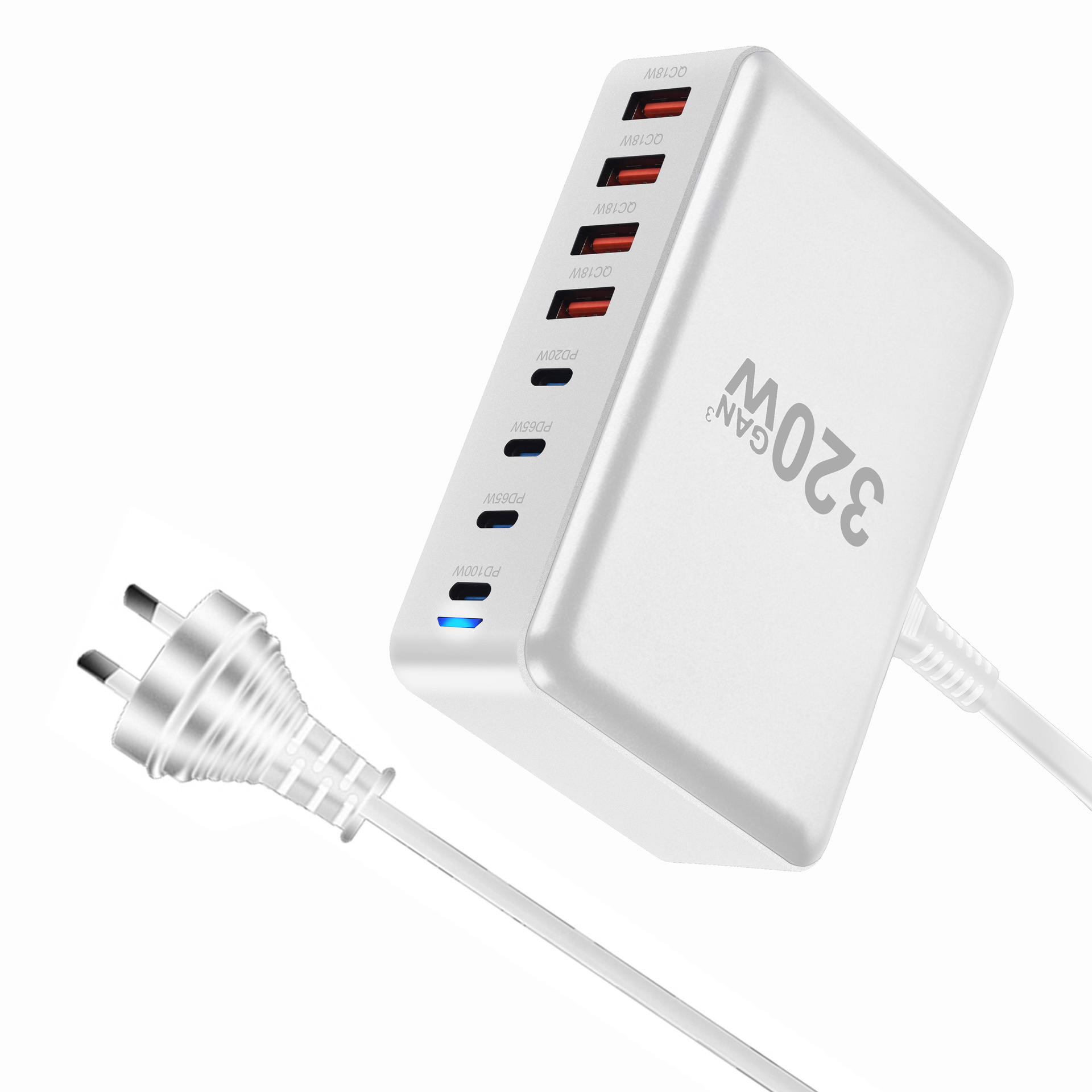 흰색 [호주 규정] 베이스 + 1.5m 전원 코드 포함