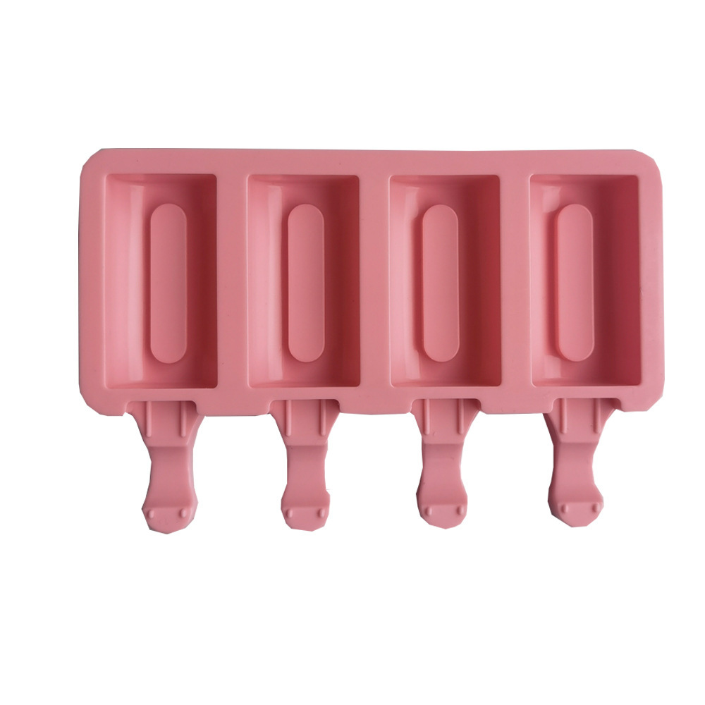 4 ranuras con 489 molde de silicona para helado molde de helado para helado