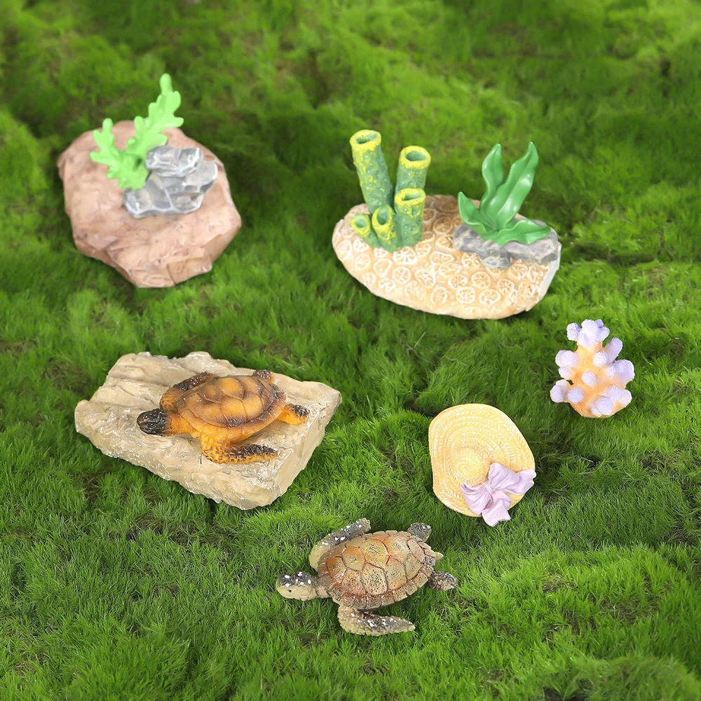 Симулятор цветной коралловой смолы украшения креативный микро-ландшафтный аквариум орнамент аквариума DIY ландшафтный футляр