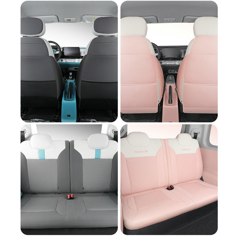 Chang'an glutinous corn Lumin linen car seat cushion all-inclusive cotton and linen cartoon cute goddess Four Seasons seat cover wholesale