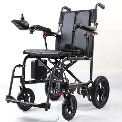 Factory direct sale can be on the plane electric wheelchair for the elderly scooter ultra light folding elderly disabled (Qatlanan elektrik velosipedlər)