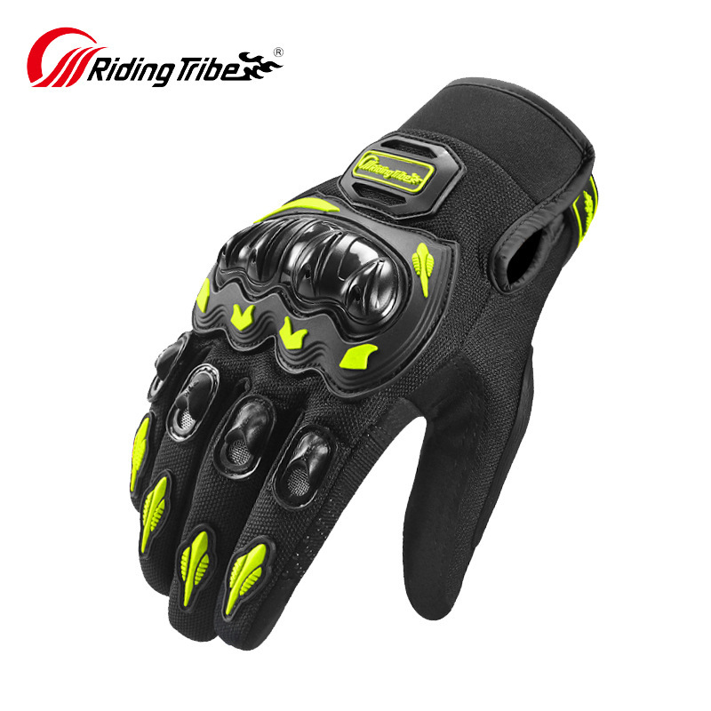 Motorcycle Riding Gloves Touch Screen Summer Racing Gloves Outdoor Rider Motorcycle Gloves Anti-Fall All Year Round Universal