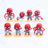 Plastic-q version Spider-Man 8-piece set-bag installation