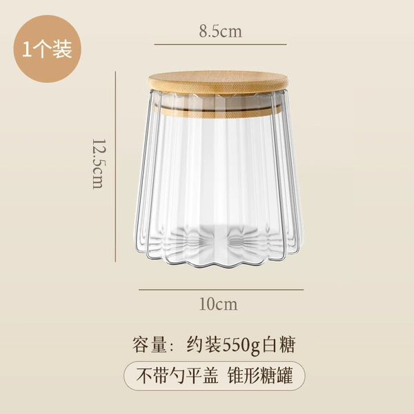 Коническая банка, плоская крышка