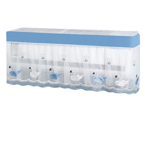 Air conditioning cover, dust cover, no protection when turned on, direct blowing, hanging wind curtain, new lace air conditioning cover, dropshipping