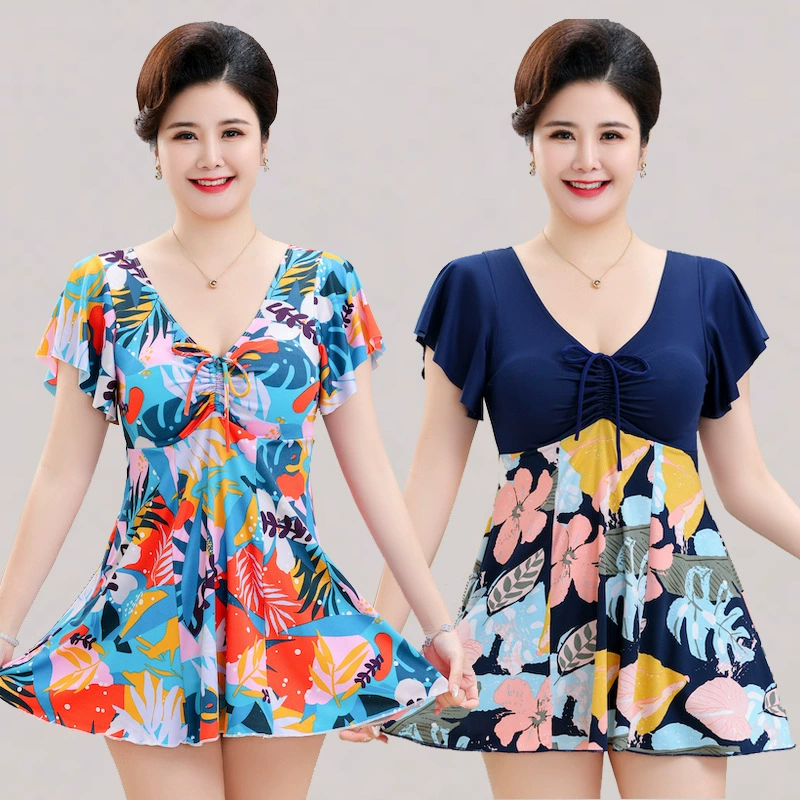 Купальник женский 2025 новый большой размер толстая толстая девушка