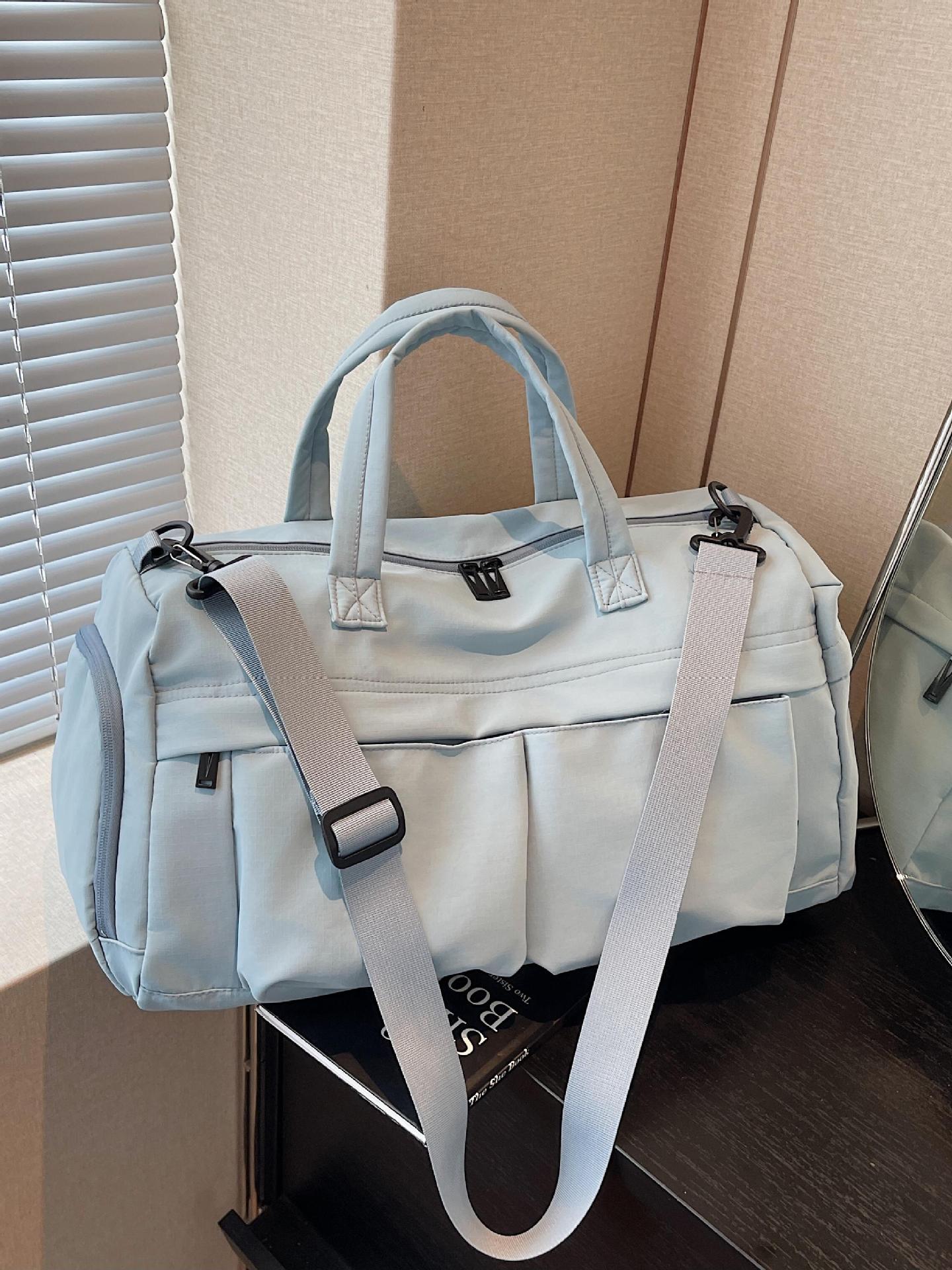 Bolsa de viaje corto de gran capacidad nueva bolsa deportiva de fitness viaje de negocios almacenamiento de embarque de separación seca y húmeda bolsa de mano