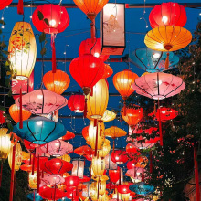 灯笼印字景区布置复古花灯定制火锅店古风餐厅民宿吊顶挂件彩灯