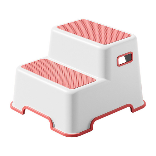 Double-layer children's footstool baby toilet stool footstool hand washing step child's footstool standing stool stool chair