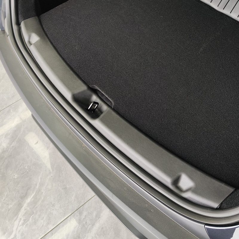 Suitable for Tesla 25 New Version Model Y Integrated Trunk Mats, Front and Rear Trunk Mats Accessories Modification