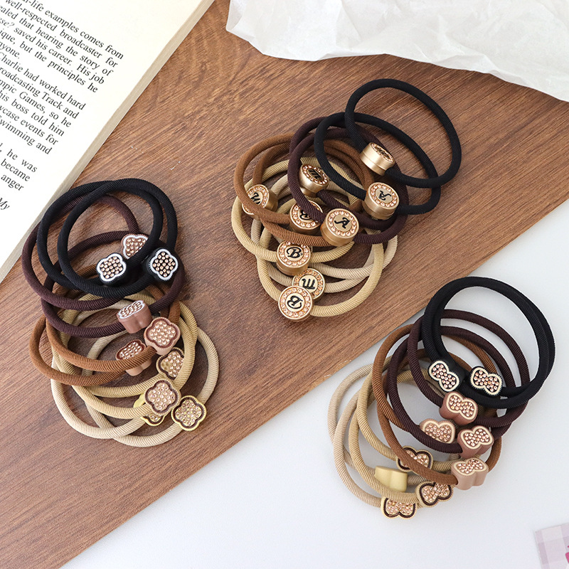 Elastic hair rope
