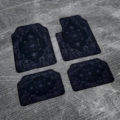 national wind car dirt-resistant – Avtomobil döşəmə paspasları - cross-border-floor-mats-39-3045cm-two-piece-set-for-rear-seat
