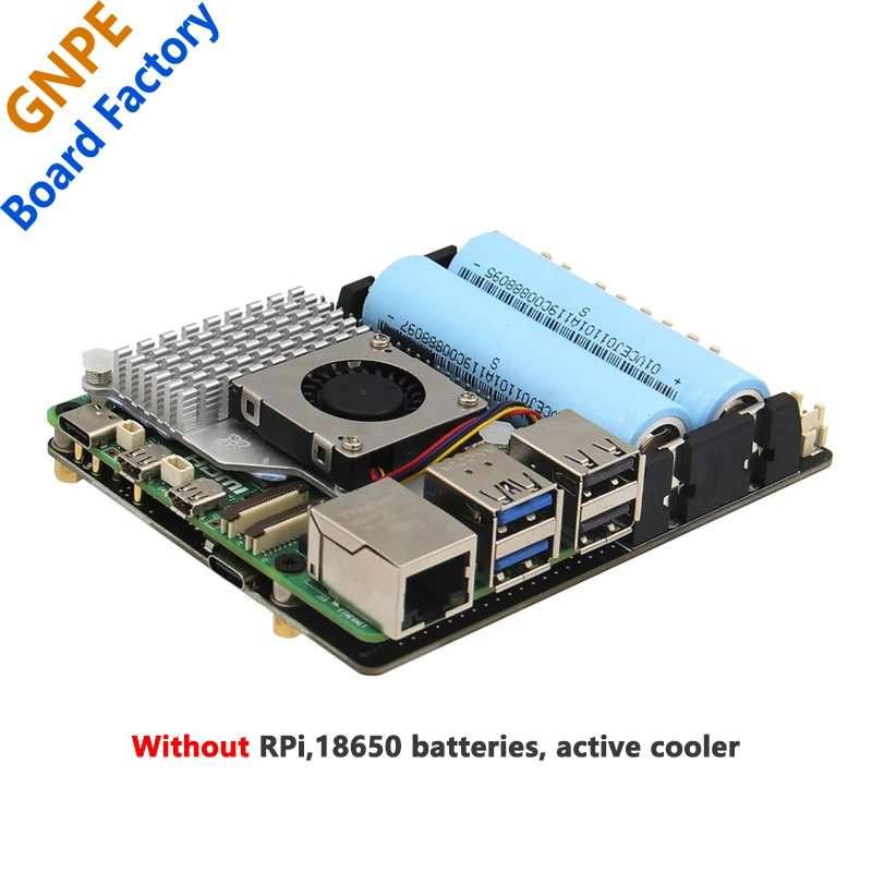 ИБП-предохранение головного убора (Raspberry Pi) X1201 — поддержка батареи 18650, модуль бесперебойного питания