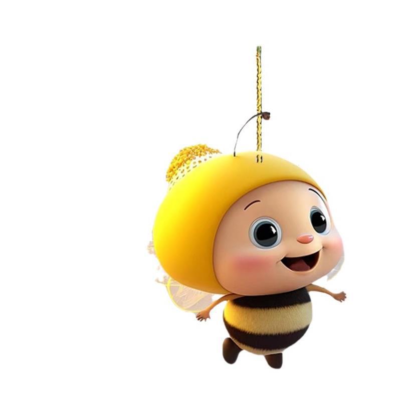 Transfronterizo Amazon nuevo pequeño abeja decoración de vacaciones colgantes de automóviles acrílico abeja decoración de vacaciones colgantes image 5
