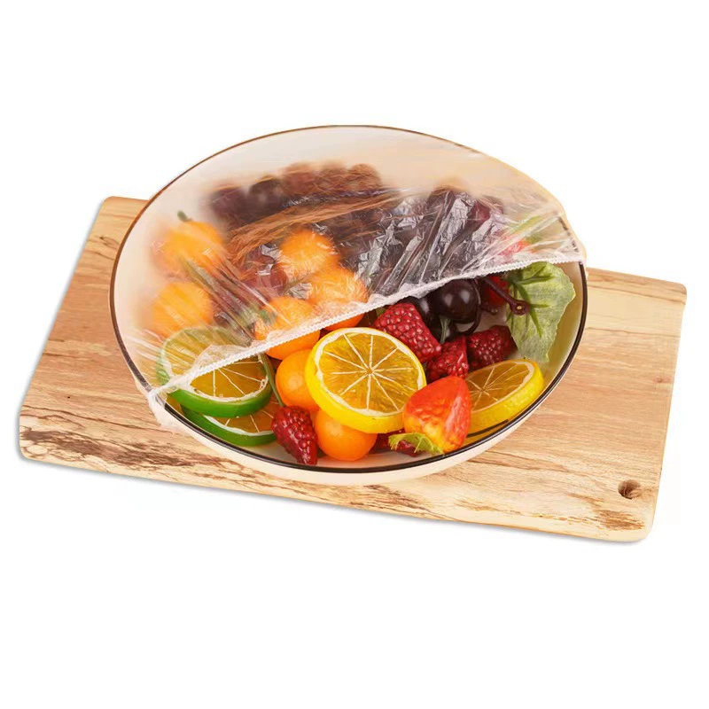 Прозрачный утолщенный увеличивающий полиэтиленовый набор для хранения свежести, набор одноразовой пластиковой пленки, оптом, летний холодильник, крышка для защиты пищевых продуктов