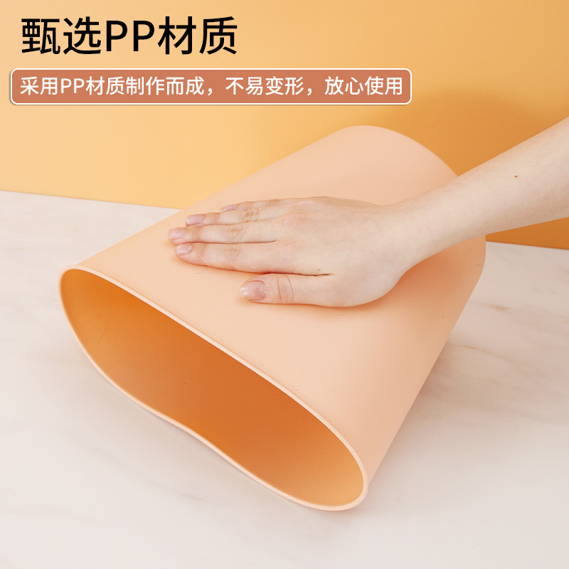 [Color LOGO personalizado] basura mayorista casera sin cubierta cocina sala de estar dormitorio canasta de basura baño