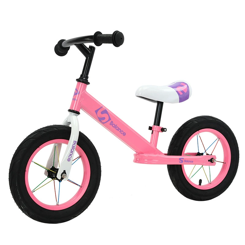 Children's balance bike pedalled for early age