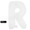 Brand white letters and numbers, evening dress, decorations, balloon, 40inch