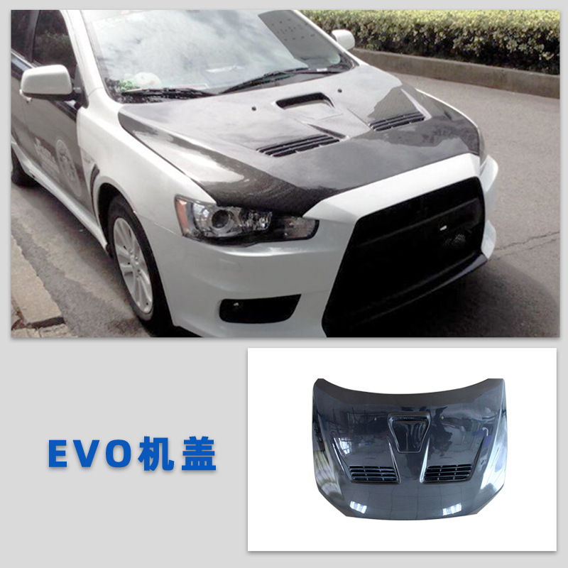 Other – Big Surrounded Front Bumper - kit-evo-hood