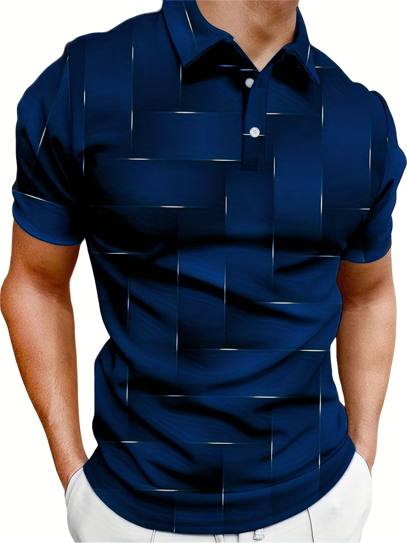 Men's Clothing Men's 3D Printed Shirt Short Sleeved Sports Fashion Summer Top For Formal & Casual Short Sleeve_viptrois.com