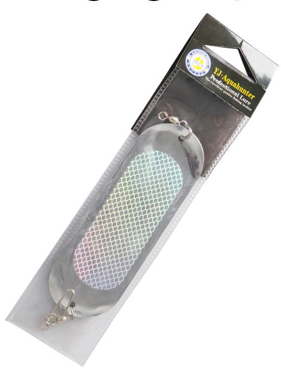 サケのフラッシャーの釣りのフラッシュランプの4.5インチルアーのsalmon fish ing dodgers flashers