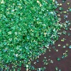 Glass gravel-emerald green