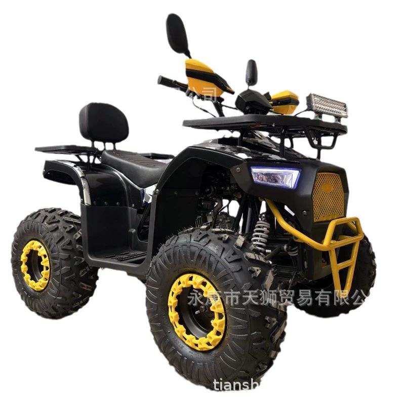 Квадроцикл ATV 125cc, 4‑тактный воздушного охлаждения, передние/задние дисковые тормоза, бак 4 л