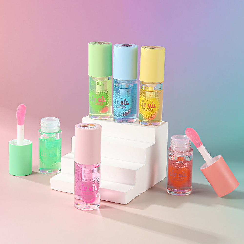 Explosión impermeable otoño invierno hidratante protección de la piel humedecida desvanecimiento de las líneas labiales anti-seco agrietamiento alivio de labio esmalte labial aceite image 4