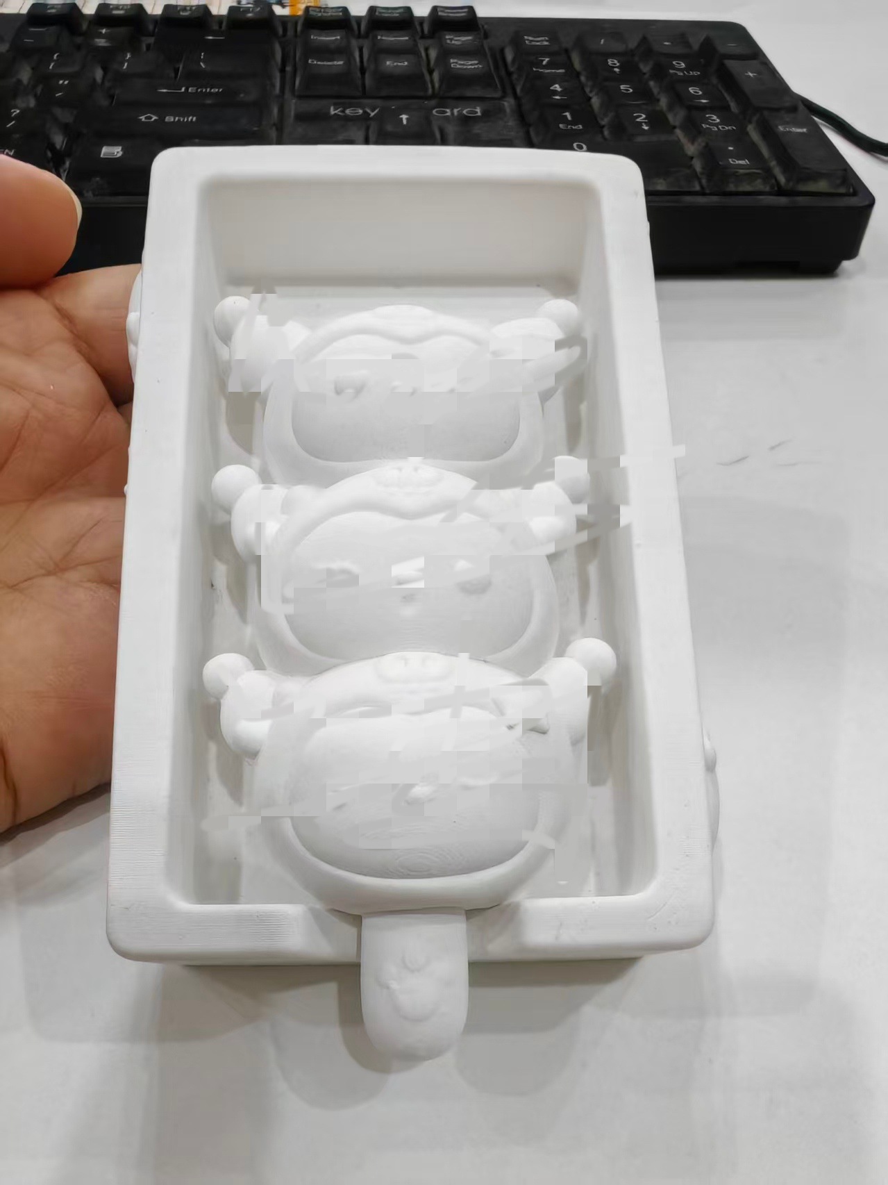 Figura de Yeso en Blanco para Pintar DIY de Yeso Educativo para Niños