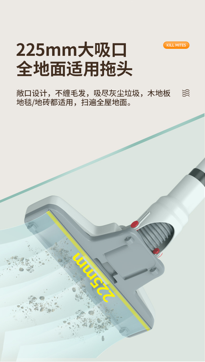 Car vacuum cleaner wireless Super household mopping device with water tank car hand-held large suction dust blower