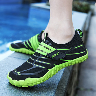 New Children's Swimming Wading Tracing Shoes Soft Sole Non-slip Breathable Casual Beach Shoes Cross-border Hot Sports Shoes