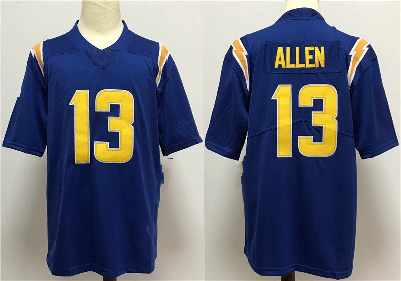 Джерси NFL команды Lightning San Diego Chargers, официальный стиль