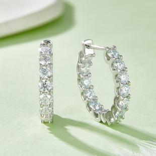 E240329004��S925�y�18K�׽�������hĪɣ���ʯ3.0mm/2.6ct