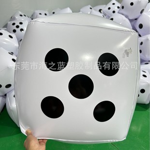 Factory Pvc Inflatable Dice Customized Inflatable Dice Square Sieve Customized Logo Pattern Puzzle