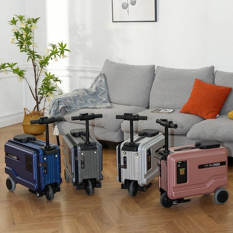 Multifunctional Suitcase That Can Hold a Laptop, Smart, Can Be Used on Airplanes, Can Be Ridden, and Can Be Used to Transport People, Electric Suitcase
