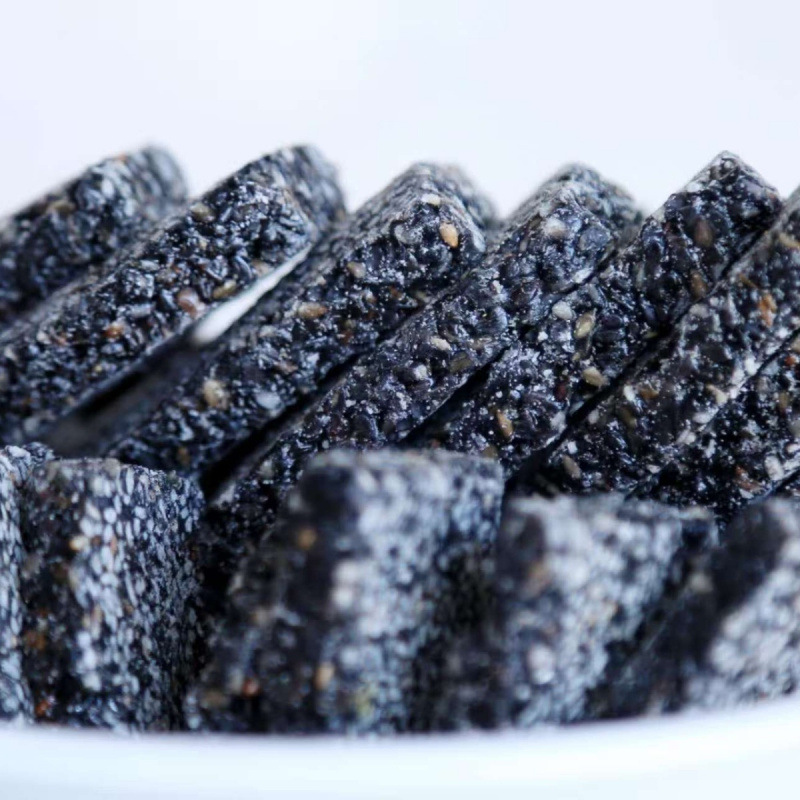 黑黑芝麻糕传统手工老式酥糖400g芝麻薄片芝麻饼零食特产糕点芝麻