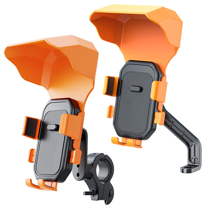New Electric Bicycle Phone Holder, Motorcycle Riding Navigation Phone Holder, Popular Cross-Border Item for Delivery Riders