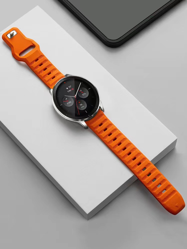 Suitable for Samsung watch5 with dot pattern 20mm strap and Huawei Honor 22mm silicone replacement strap undefined