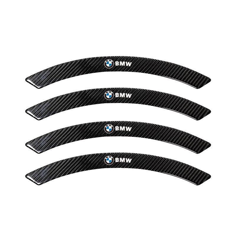 Parche de ceja de rueda de fibra de carbono para automóvil, tira decorativa de ceja de rueda epoxi, adhesivo anticolisión engrosado, resistente a arañazos, tira anticolisión de carrocería
