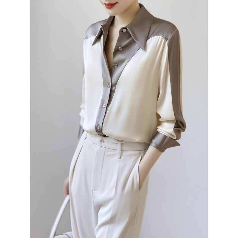Silk spring shirt