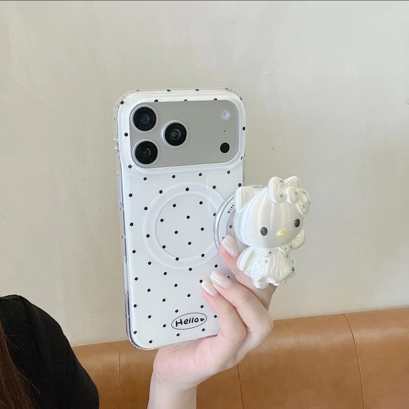 Wave-dot case suitable for Samsung S23FE, S26 Ultra/S24 Plus, dual-layer magnetic, for iPhone 17 Pro Max Wave-dot case suitable for Samsung S23FE, S26 Ultra/S24 Plus, dual-layer magnetic, for iPhone 17 Pro Max