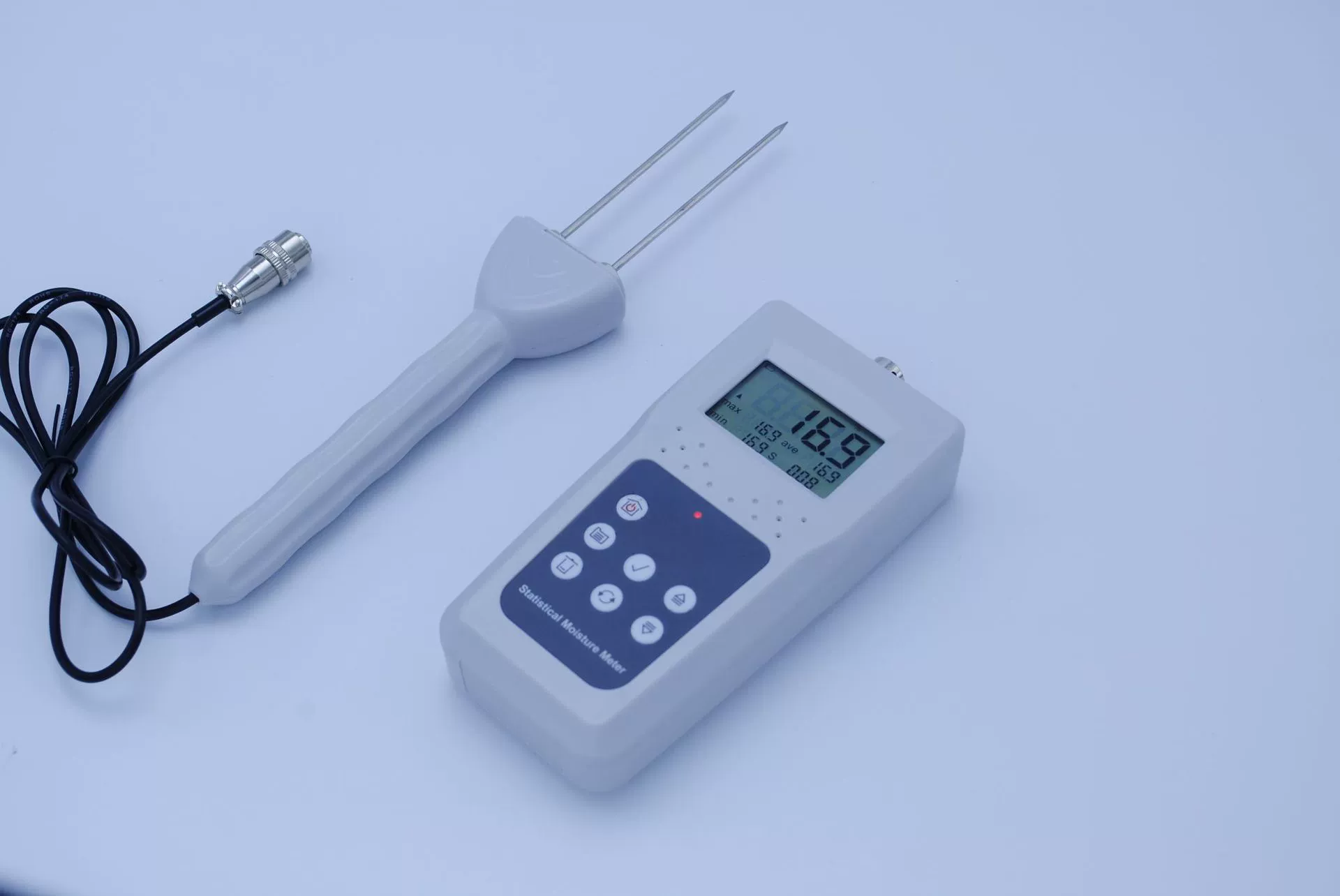 KMS800C хлопчатобумажной пряжи влаги измерительный прибор хлопок детектор влажности с хранения данных