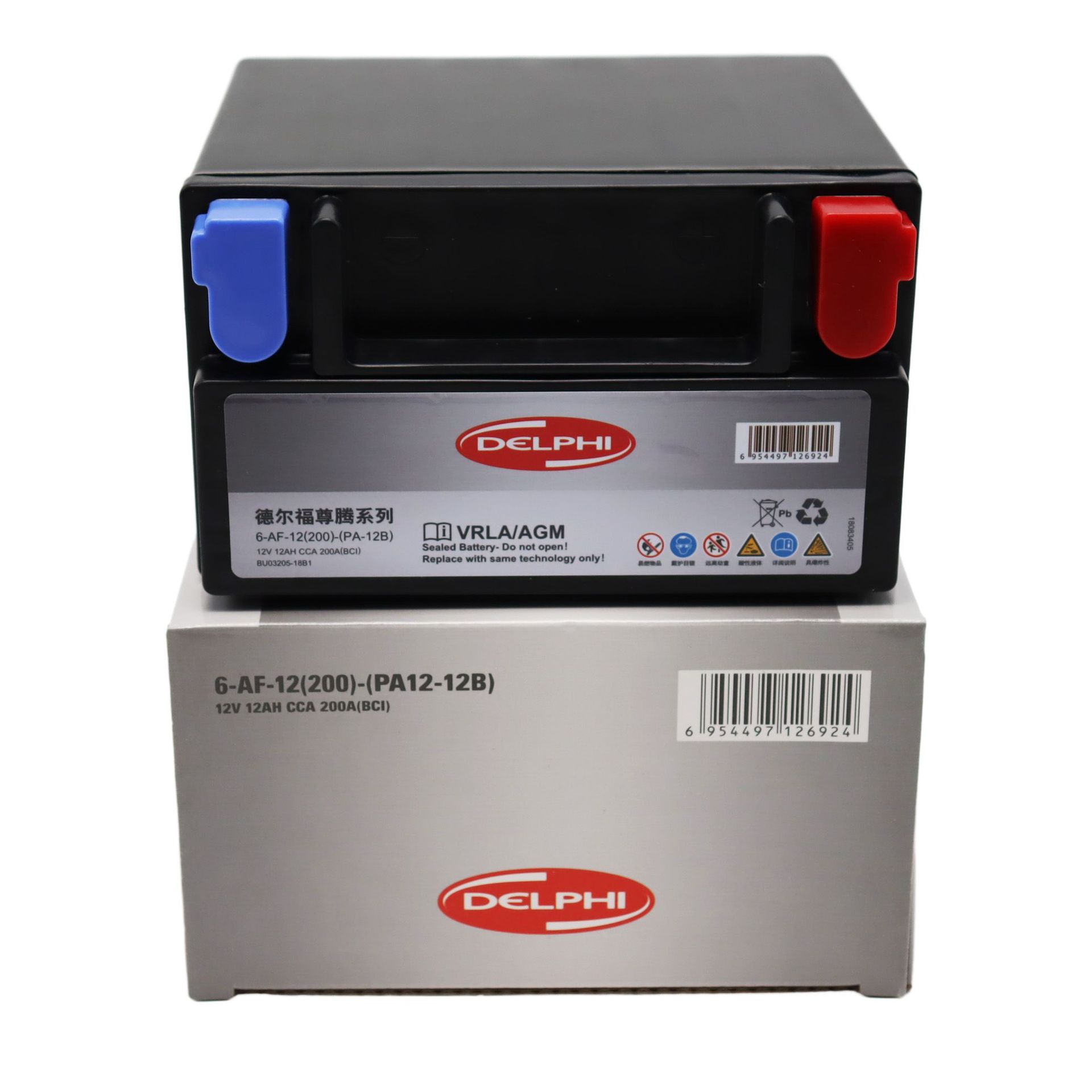 A0019822708 Delphi Delphi Auxiliary Battery 12V 12Ah Mercedes Benz German Series