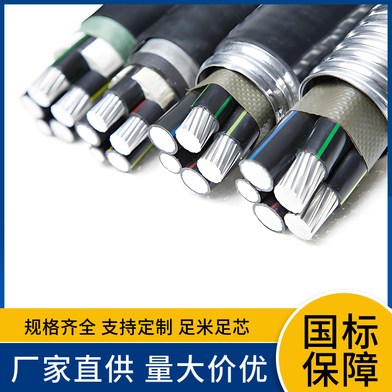 低烟无卤WDZ-YJLHY WDZC-YJLHY22 WDZN-YJLHY23 3.6/6KV电力电缆