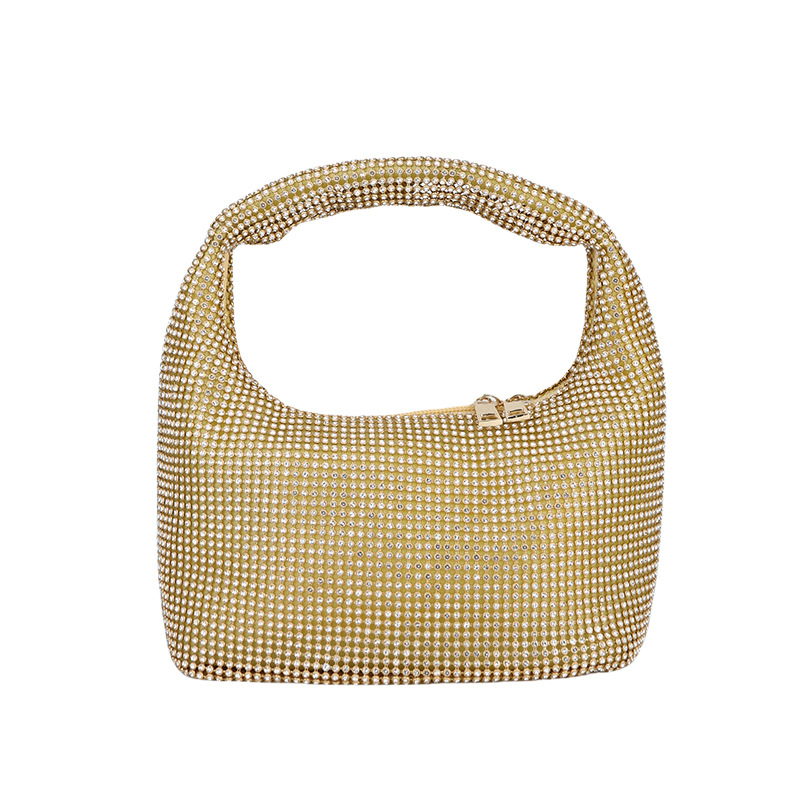 Women's Bag Large Capacity Handbag Underarm Bag Evening Bag Rhinestone 2024 New Style Stylist Shoulder Bag Cosmetic Bag_voghion.com