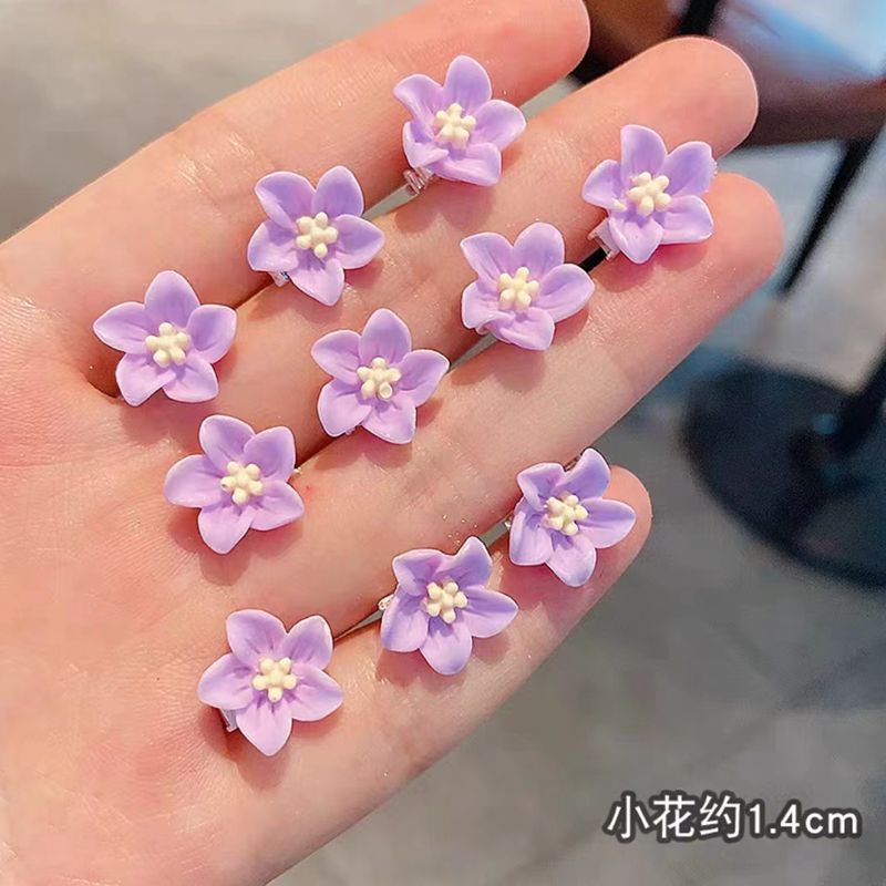 Los niños updo pelo hebilla niña linda horquilla princesa Super hadas guisantes hebilla pequeña flor pelo clip tocado accesorios para el cabello