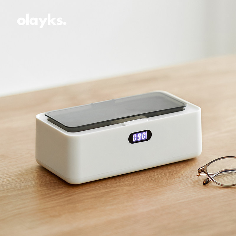 olayks歐萊克超聲波清洗機家用眼鏡全自動首飾牙套隱形眼鏡盒儀器