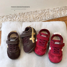 儿童棉鞋二棉冬季女童运动鞋加绒男童保暖鞋轻便板鞋软底宝宝童鞋