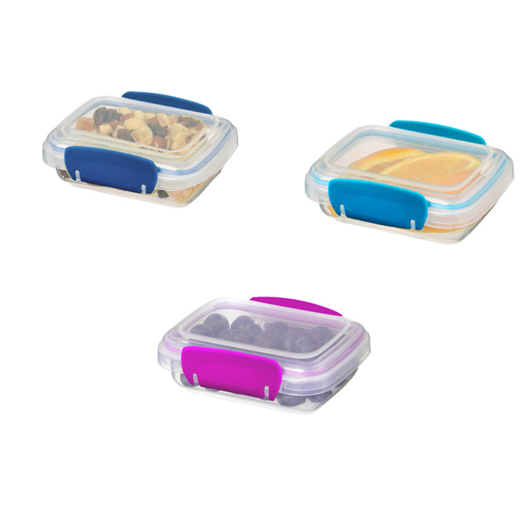 Plastic Storage Box Lunch Box Lunch Box Baby Food Supplement Box Sauce Box Snack Box 4oz